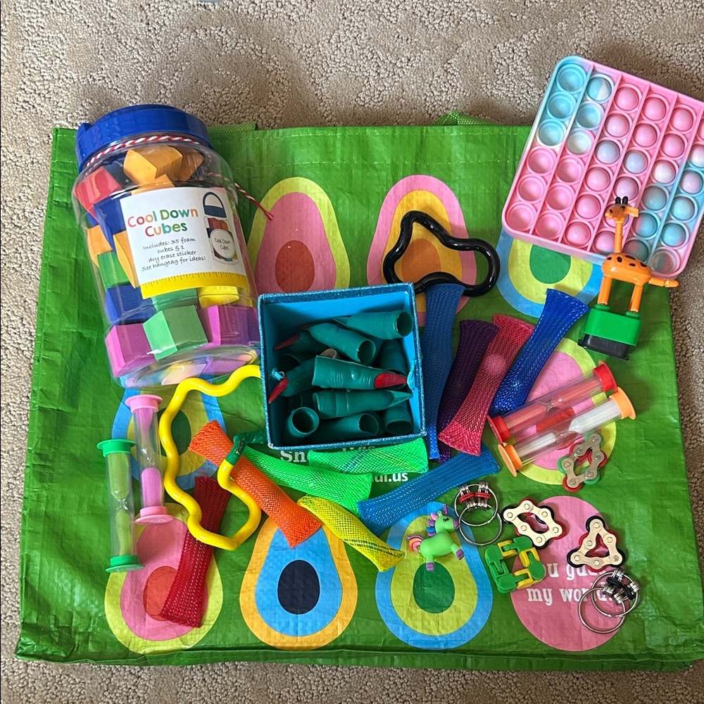 Colorful Kids Sensory Toy Bundle